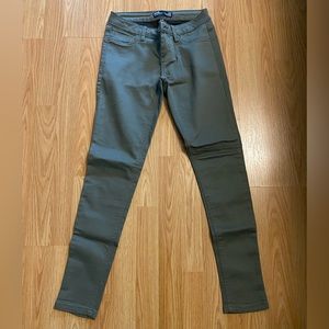Army green jeggings size M